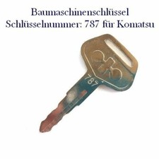 Baumaschinenschlüssel 787
