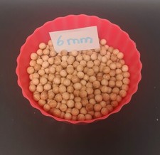 Holzkugeln - Holzperlen aus massiver Buche - ø 6 mm - 50 Stück