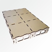 Unterbau Modellbau Modellbahn Bausatz 25x50cm 25x75cm 50x50cm 50x75cm universal