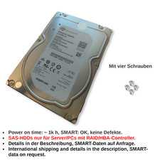 HDDs 1TB Seagate Enterprise