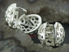 Ohrringe KLAPPCREOLEN Silber