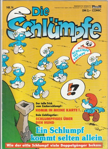Die schlümpfe 16 - schlÜmpfe, #16,