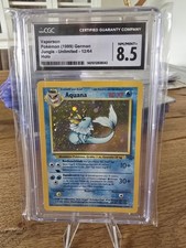 Aquana 12/64 Dschungel 1999 Deutsch Holo Unlimited Pokémon CGC 8,5