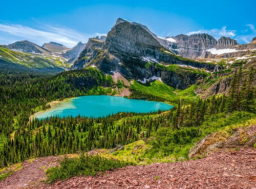 Puzzle grinnell lake - t.),