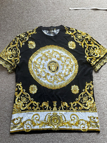 Versace shirt schwarz gold - versace,