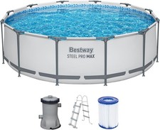 Bestway Steel Pro Max Frame Pool Komplett-Set 366x100cm