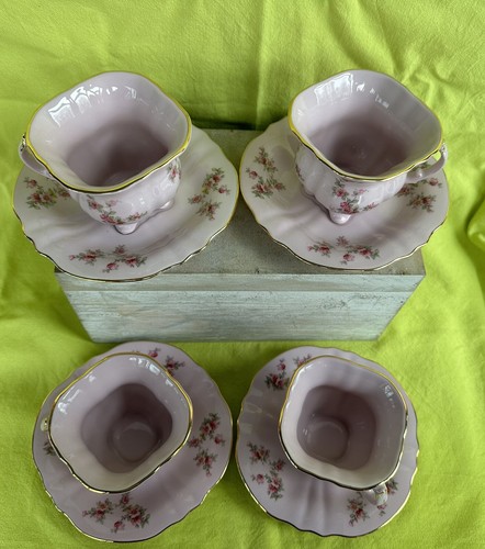 Kaffeetasse gedeck 4eck - 4x,