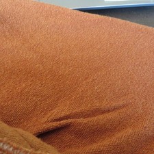 2 Spannbetttücher Kneer FLAUSCH FROTTEE rost-orange 100 x 200 cm top