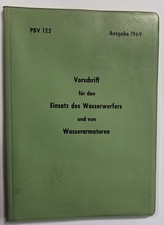 Original 1969 PDV Wasserwerfereinsatz Polizei HESSEN Bereitschaftspolizei BePo