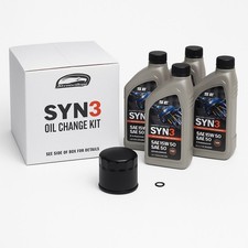HARLEY-DAVIDSON Ölwechsel Set - Ölfilter + Syn3 Motor-Öl (4 L) + O-Ring Dichtung