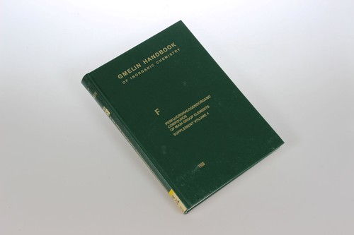 Gmelin handbook inorganic - gmelin, of