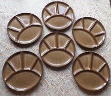 6 x Teller Fondueteller Fondue
