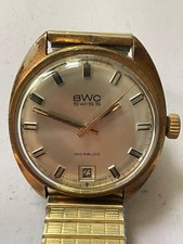 BWC Swiss Handaufzug Herrenuhr