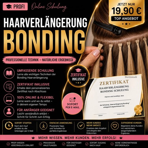 Haarverlängerung bonding - haarverlängerung,