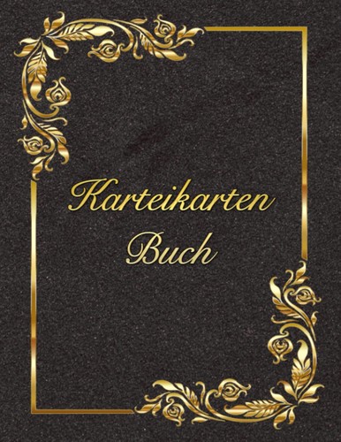 Karteikartenbuch für