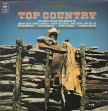 Verschiedene Künstler Top Country LP Vinyl UK Embassy 1977 Mit Johnny Cash, Lynn