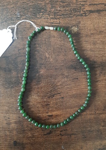 Vintage jade edelstein kette - vintage,