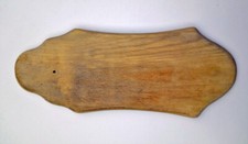 Namensschild/Holzplatte aus Eiche - gebraucht