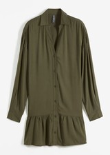 Longbluse mit Rückenprint Gr