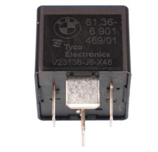 ORIGINAL BMW Relais Schließer Schwarz 1er 2er 3er 5er 6er X1 X2 X3 - 61366901469