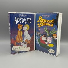 2x VHS Aristocats + Bernard