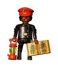 Playmobil Figur Zug Bahnhof