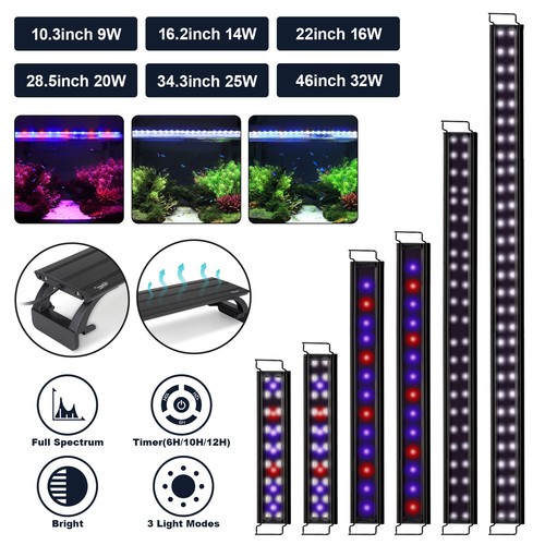 Hygger 28cm 137cm aquarium led - hygger,