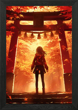 Torii Gate Anime Girl
