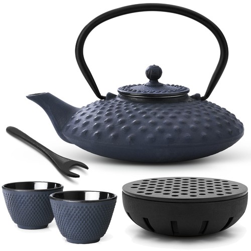Teekannen set blau asia - blau,