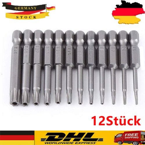 Torx bit set t8 - torx, t9