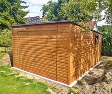 Gartenhaus 5x3 m Holzoptik |