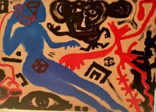A.R. Penck, ohne Titel, Druck