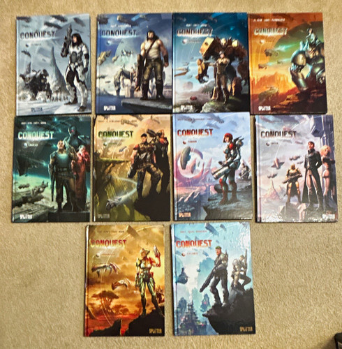 Conquest comic alben lot - conquest, –
