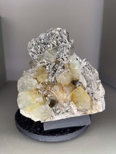 schöne Beryll Stufe auf Muskovit /Gilgit/Pakistan