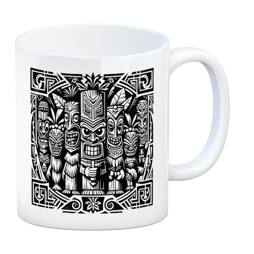 Tiki figuren kaffeebecher - figuren,