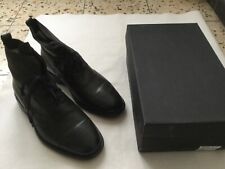 Belstaff Boots Stiefeletten Stiefel dunkelbraun Gr. 44 Leder Herren