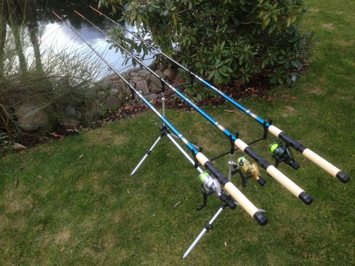 50 angelset angelrute - 3x,