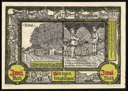 Notgeld soldin 1921 mark - notgeld, 1921,