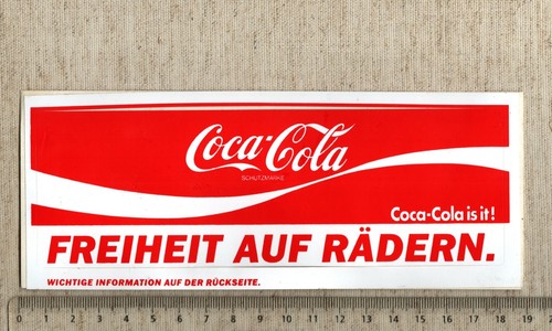 Aufkleber sticker coca cola - aufkleber/sticker, coca-cola