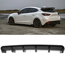 Heckspoiler Auto Stoßstange Unten Diffusor Fin Spoiler Splitter Für Mazda 3 BP