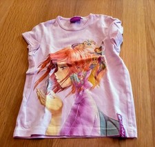 T-Shirt Gr. 122 128  Witch Disney Rose  Sommer Oberteil