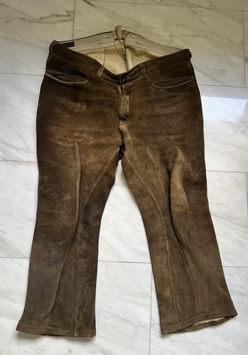 Lange hirschlederhose - lange,