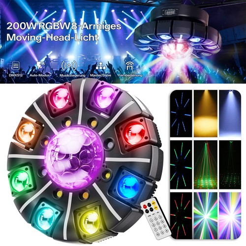 200w 5in1 rgbw - 200w, head