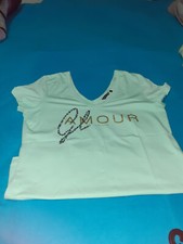 T-Shirt mint von River Woods Gr. XL mit Pailletten