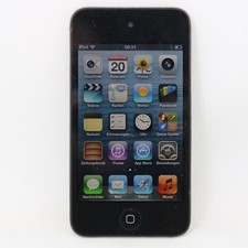 Apple iPod touch 4. Generation Schwarz (8GB) MP4 Player / Bluetooth / Händler