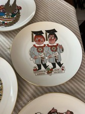 13 x Festkomitee Kölner Karneval Teller Vitrinenstücke RAR Porzellan
