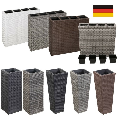 Stk hochbeet polyrattan - 1/2/3, stk.hochbeet