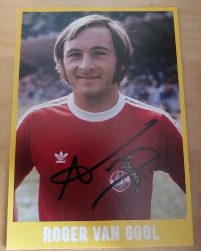 Roger van gool autogrammkarte - roger,