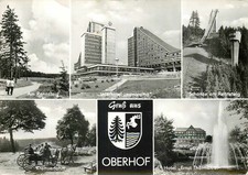 Ddr ansichtskarte oberhof - ddr,
