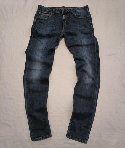 Men carhartt jeans navy cotton - carhartt,